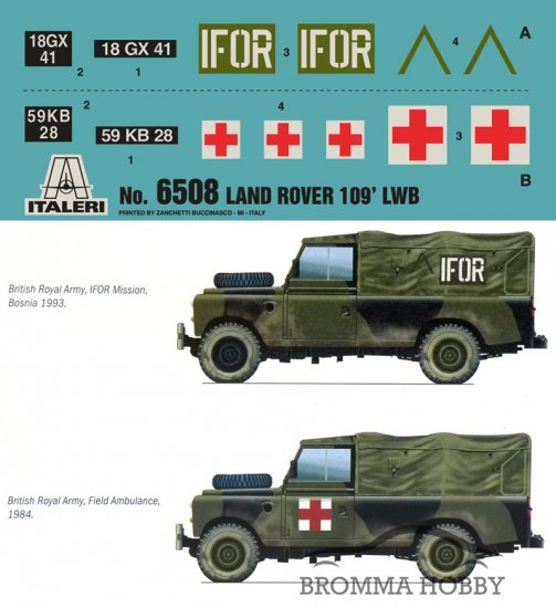 Land Rover 109 LWB - IFOR - Click Image to Close