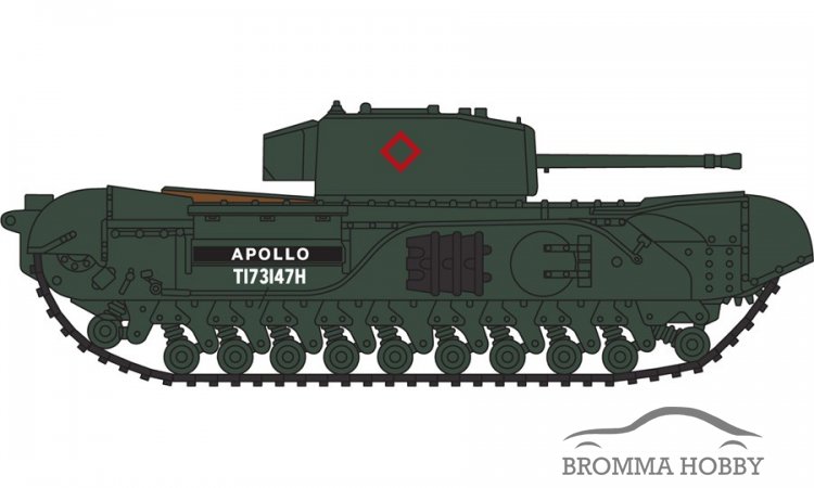 Churchill Mk VII Tank (WW 2) - Click Image to Close