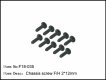 F18-035 Socket Screw 2.6 x 10.5mm