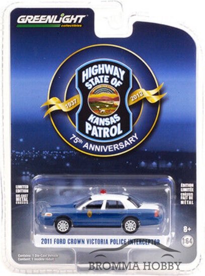 Ford Crown Victoria (2011) - Kansas Highway Patrol - Click Image to Close