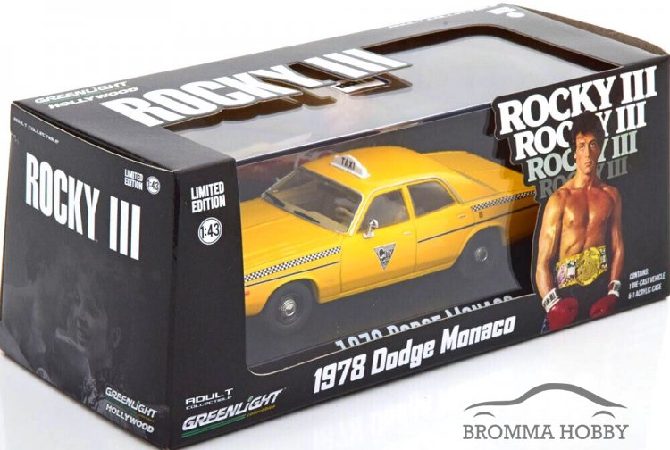 Dodge Monaco (1978) - TAXI - Rocky III - Click Image to Close