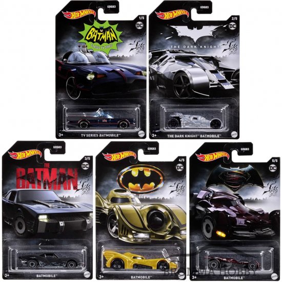 BATMAN - Batmobile Set - Click Image to Close