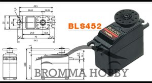 Futaba BLS452 Brushless EP Car High-Torque Servo