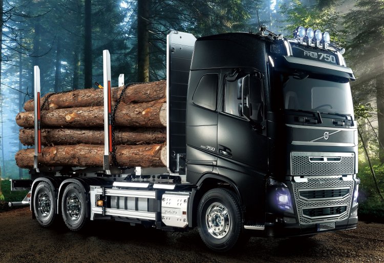 Volvo FH16 Timber Truck - Click Image to Close