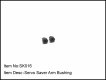 SK016 SERVO SAVER ARM BUSHING
