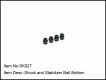 SK027 SHOCK AND STABILIZER BALL BOTTOM