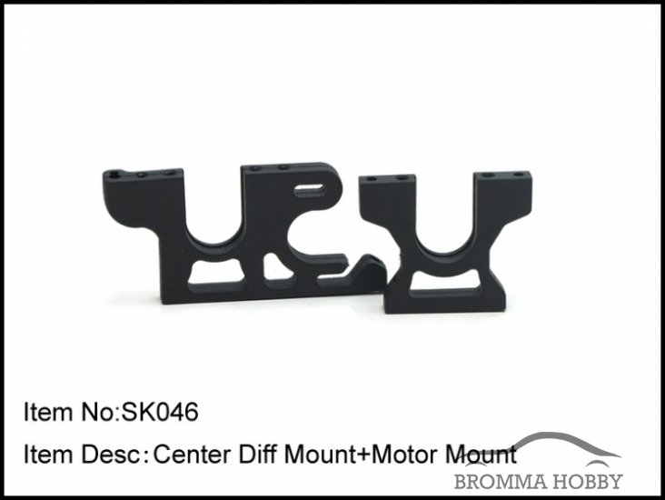 SK046 CENTER DIFF MOUNT + MOTOR MOUNT - Click Image to Close