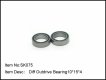 SK075 DIFF OUTDRIVE BEARING 10*15*4
