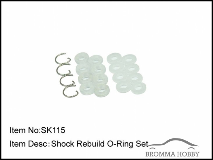 SK115 SHOCK REBUILD O-RING SET - Click Image to Close